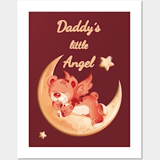 Daddy´s little angel Posters and Art